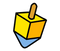 Spinning Dreidel PNG Image