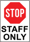 Staff Only PNG HD Image