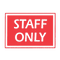 Staff Only Sign PNG Download Image