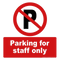 Staff Only Sign PNG Images