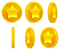 Star Game Gold Coin PNG Image