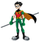 Superhero Robin PNG