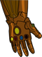 Thanos Hand PNG Download Image