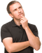 Thinking Man PNG File