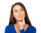 Thinking Woman PNG Picture