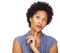 Thinking Woman PNG