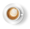 Top View Cappuccino PNG Clipart