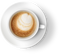 Top View Cappuccino PNG