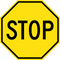 Traffic Signal Stop Sign