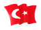 Turkey Flag PNG Image