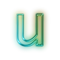 U Letter PNG File