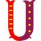 U Letter PNG Free Download