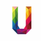 U Letter PNG Free Image