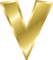 V Alphabet PNG