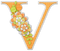 V Letter PNG