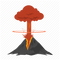 Volcano PNG Clipart