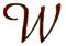 W Letter PNG Free Download