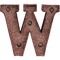 W Letter Transparent