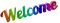 Welcome Word PNG Clipart