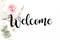 Welcome Word PNG Image