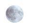 White Moon Transparent PNG