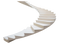 White Stairs PNG Clipart