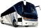 White Tourist Bus PNG