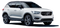 White Volvo PNG Picture