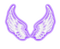 Wings Neon Transparent