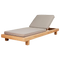 Wood Table Chaise Longue PNG Download Image