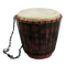 Wooden Bongo Drum PNG HD Image