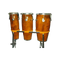 Wooden Bongo Drum PNG High Quality Image