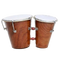 Wooden Bongo Drum PNG Images