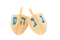 Wooden Dreidel PNG File