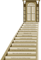 Wooden Stairs PNG Image