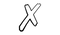 X Letter PNG Free Image