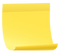 Yellow Sticky Note PNG Free Download