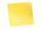 Yellow Sticky Note PNG Free Image