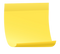 Yellow Sticky Note PNG Picture