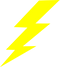 Yellow Thunder PNG Clipart