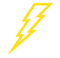 Yellow Thunder PNG Image