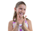 Young Girl Transparent